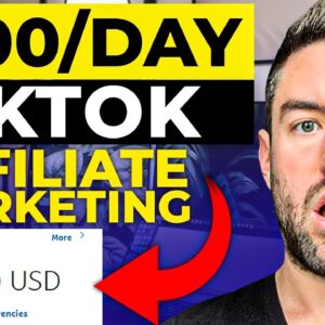 This $100+/Day Affiliate Marketing Tiktok Method Is TOO EASY!