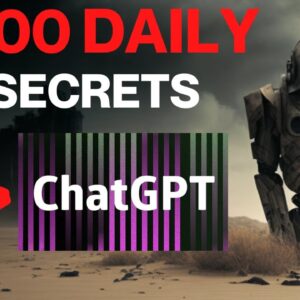 Chat GPT Secret Earns $1,100 Daily With Ai Image (SIMPLEST WAY TO MAKE MONEY ONLINE)