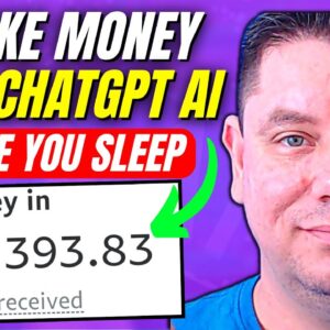 ChatGPT = $1,200 A Day / AI Bot + Affiliate Marketing While YOU Sleep (Really Easy)
