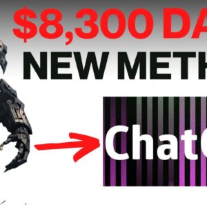 NEW Method Unlocks $8,300 Daily With Chat GPT (EASY WAY TO MAKE MONEY ONLINE)