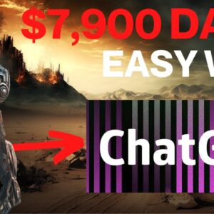 Chat GPT Earns $7,900 Daily With This AI Strategy (EASIEST  WAY TO MAKE MONEY ONLINE)