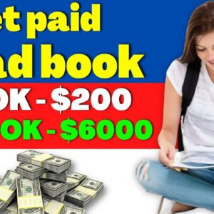 earn $6000/month by reading books online | get paid to read books online 2022 | make money online