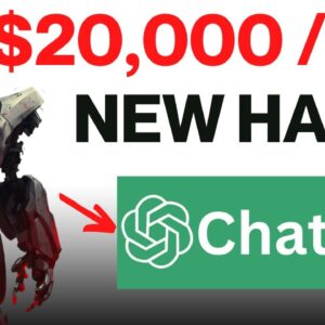 NEW Hack Earns $20,000 Weekly With Chat GPT (EASY WAY TO MAKE MONEY ONLINE FOR BEGINNERS)