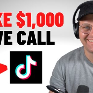 Make $1,000 Per Day With TikTok (LIVE) Coaching Call With Ai Cash Cow Member