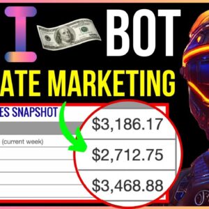AI Bot Makes YOU Free Money With Affiliate Marketing ($3,000+ Wk) Affiliate Marketing For Beginners